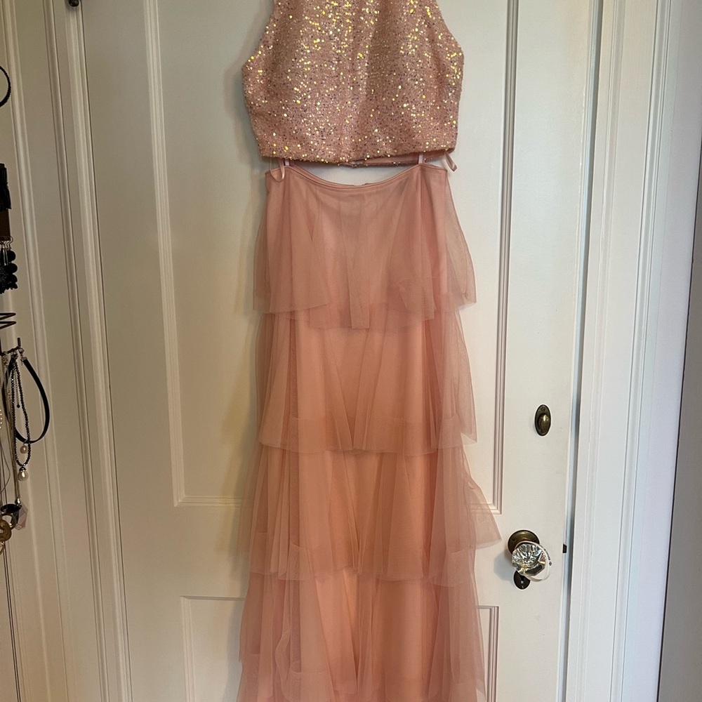 Teen Two Piece gown for wedding, prom or formal event